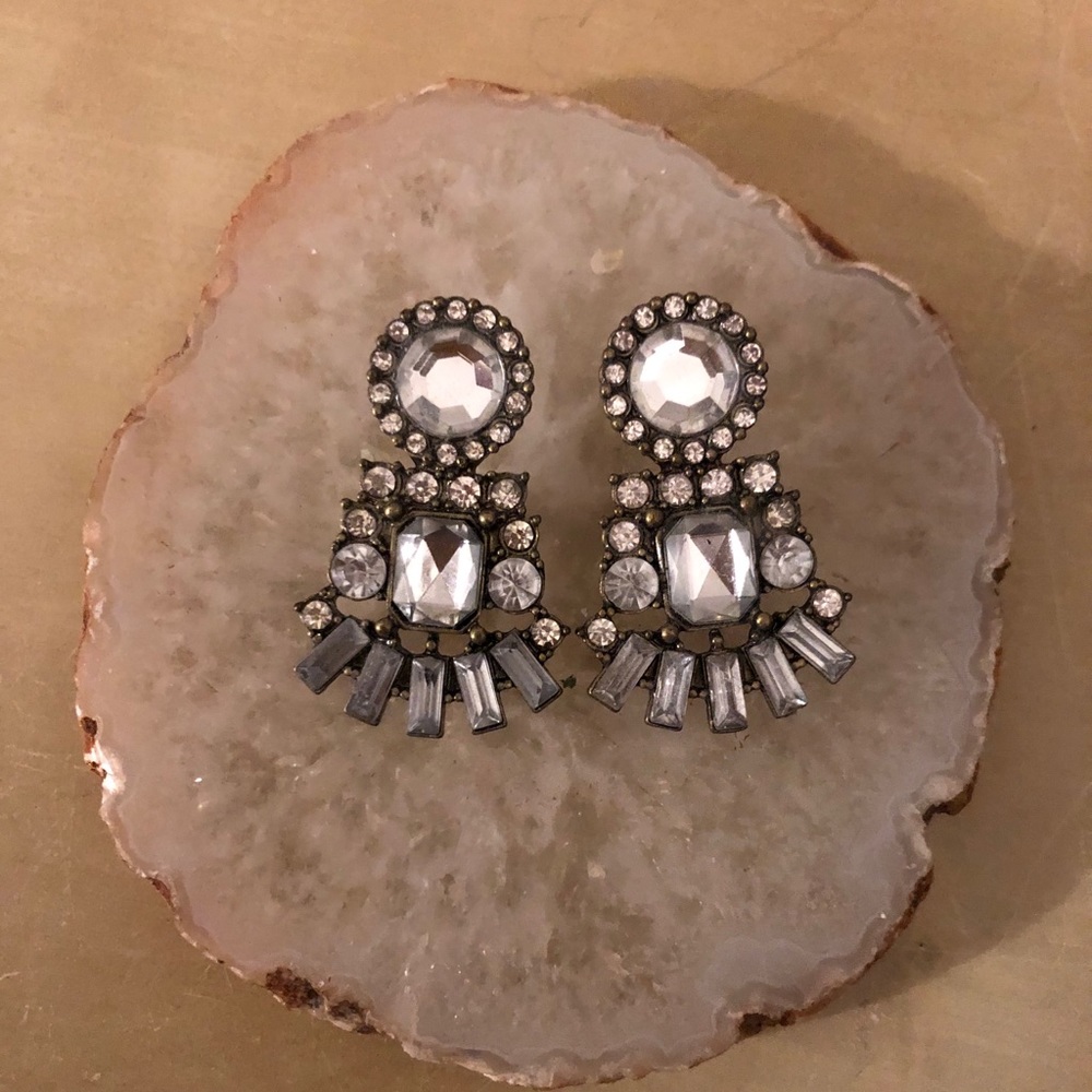 Gorgeous crystal chandelier earrings